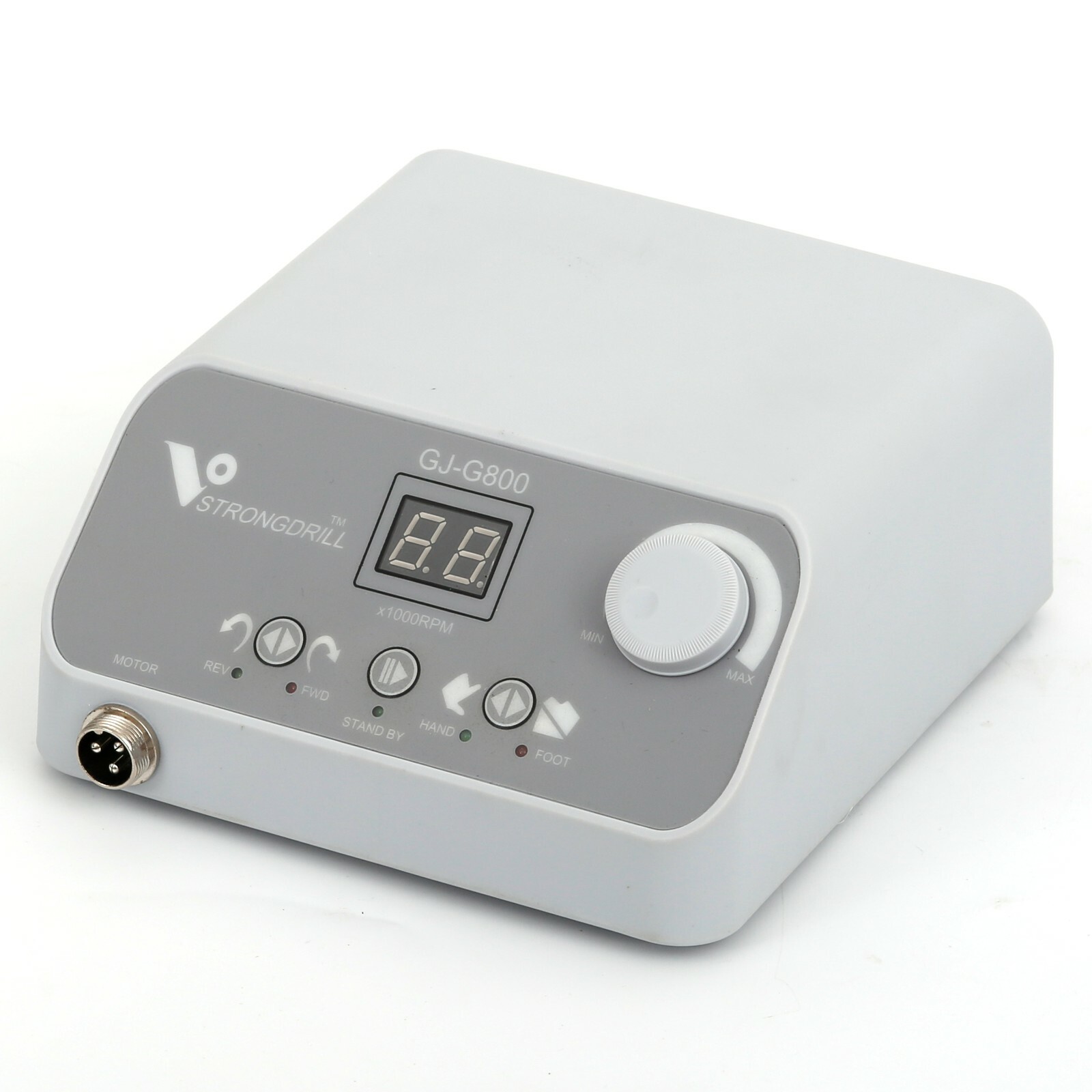 50000 RPM Brushless Micromotor Foot Pedal Polishing Kit G800+E-Type Handpiece US