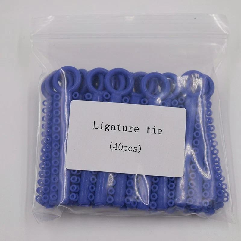 37 Colors Orthodontic Dental Elastic Rubber Ligature Ties Braces 1040 Pcs/Pack