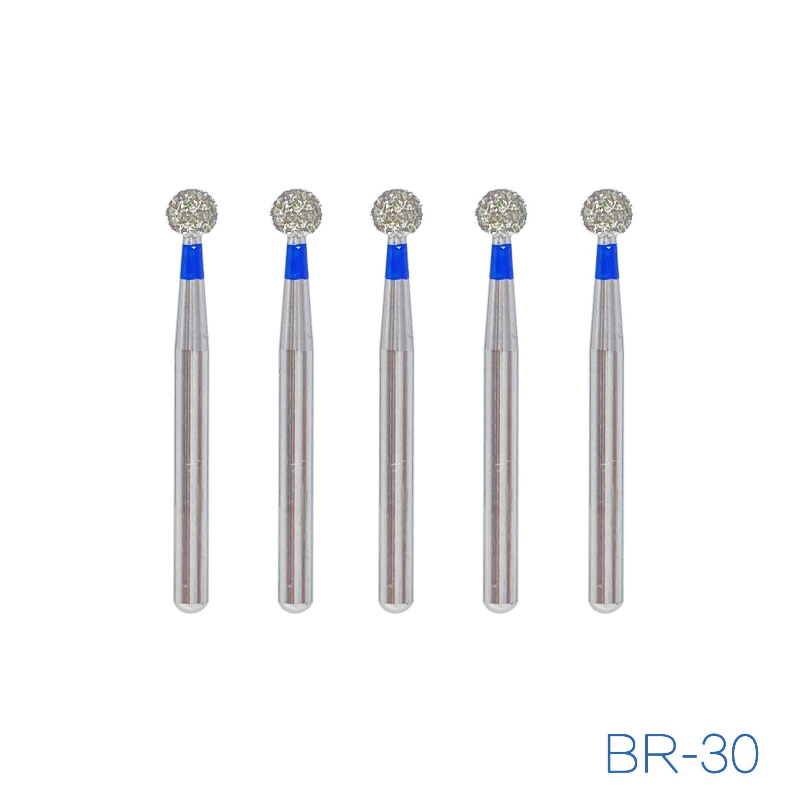 5Pcs DMXDENT Dental Diamond Burs Kit for High Speed Handpiece Medium FG 1.6MM