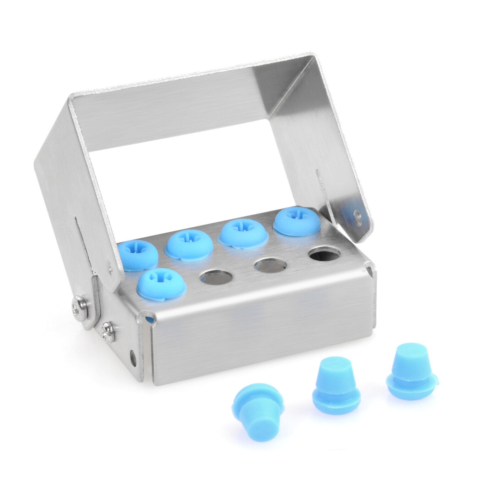 Dental Autoclave Stainless Steel Implant Drills Organizer Holder Sterilization