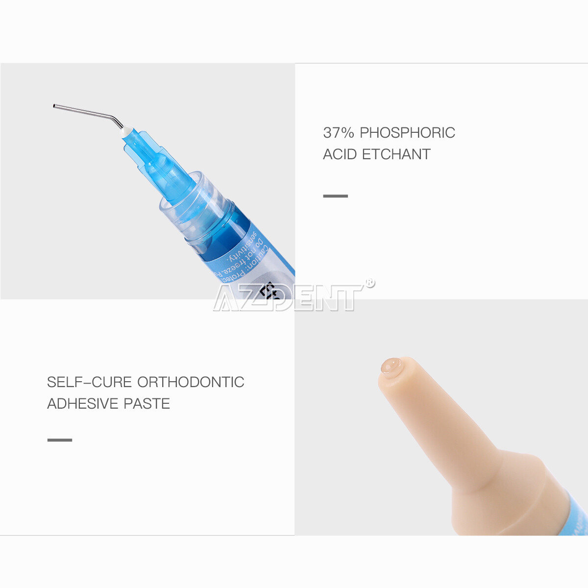 Dental Orthodontic Direct Paste Adhesive Bonding Self Curing Composite Resin Kit