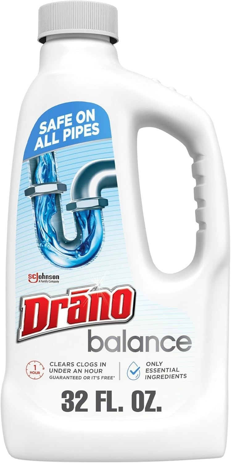 Drano Balance Drain Clog Remover and Cleaner, 32 Fl Oz (Pack of 1)