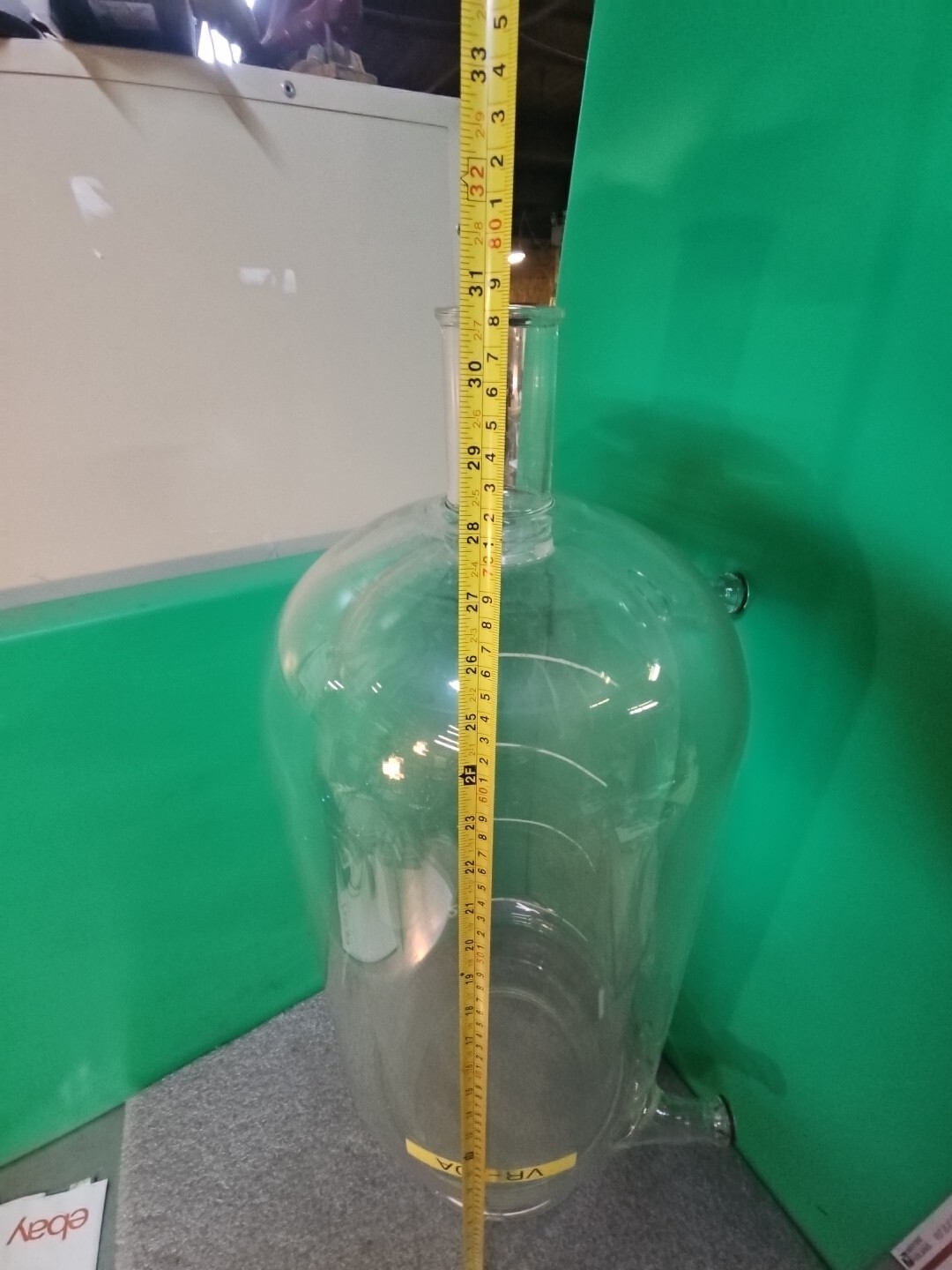ACE GLASS 20L Jacketed Process Reaction Vessel | 5 Psi Max Pressure Reactor