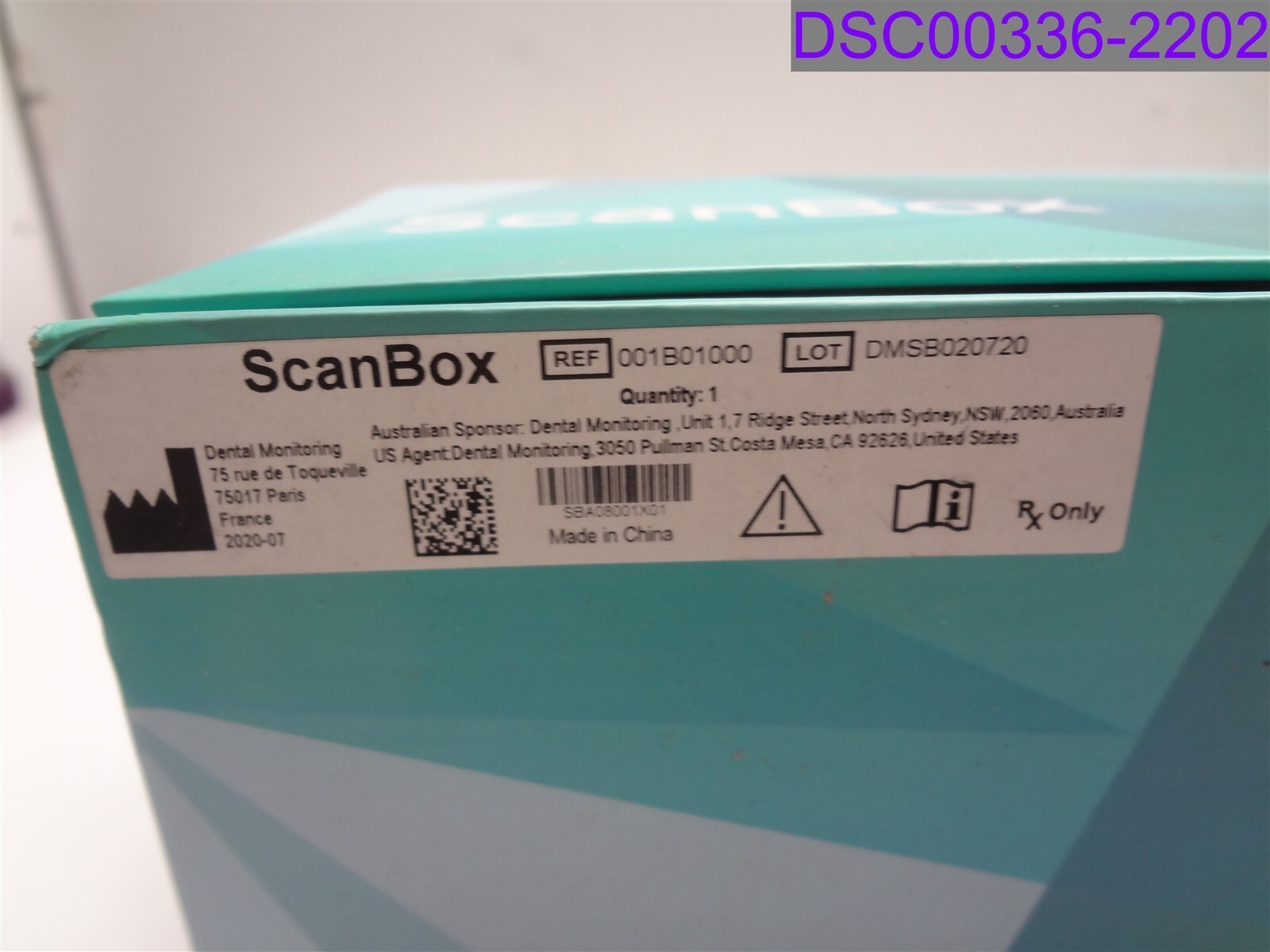 Used Scan Box P/N 001B01000