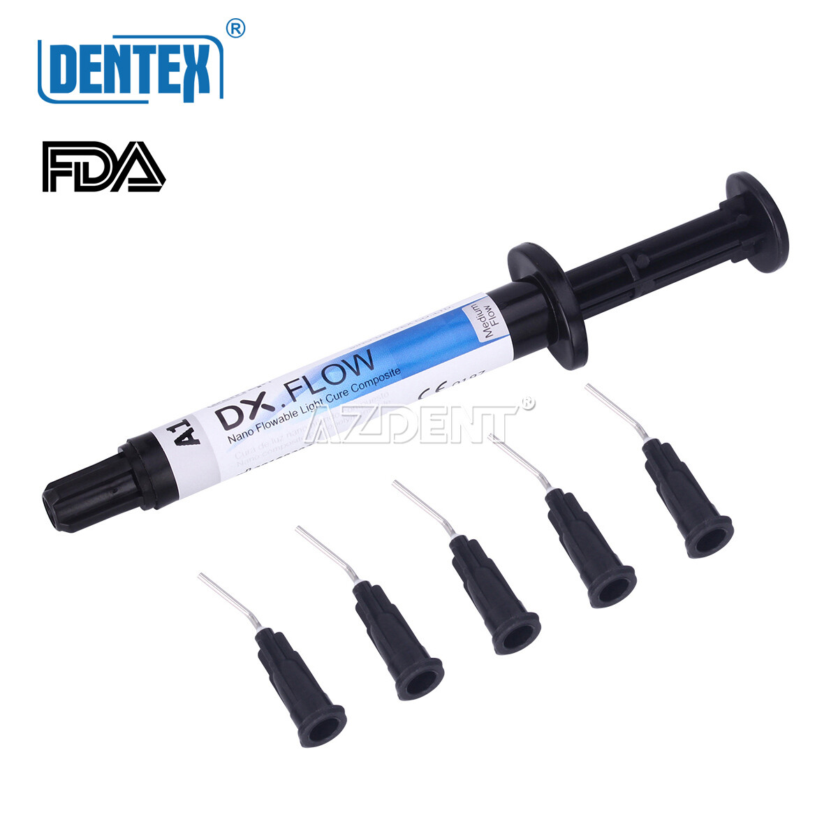 DENTEX Flowable Light Cure Composite Resin /Etching Gel/Bonding Adhesive