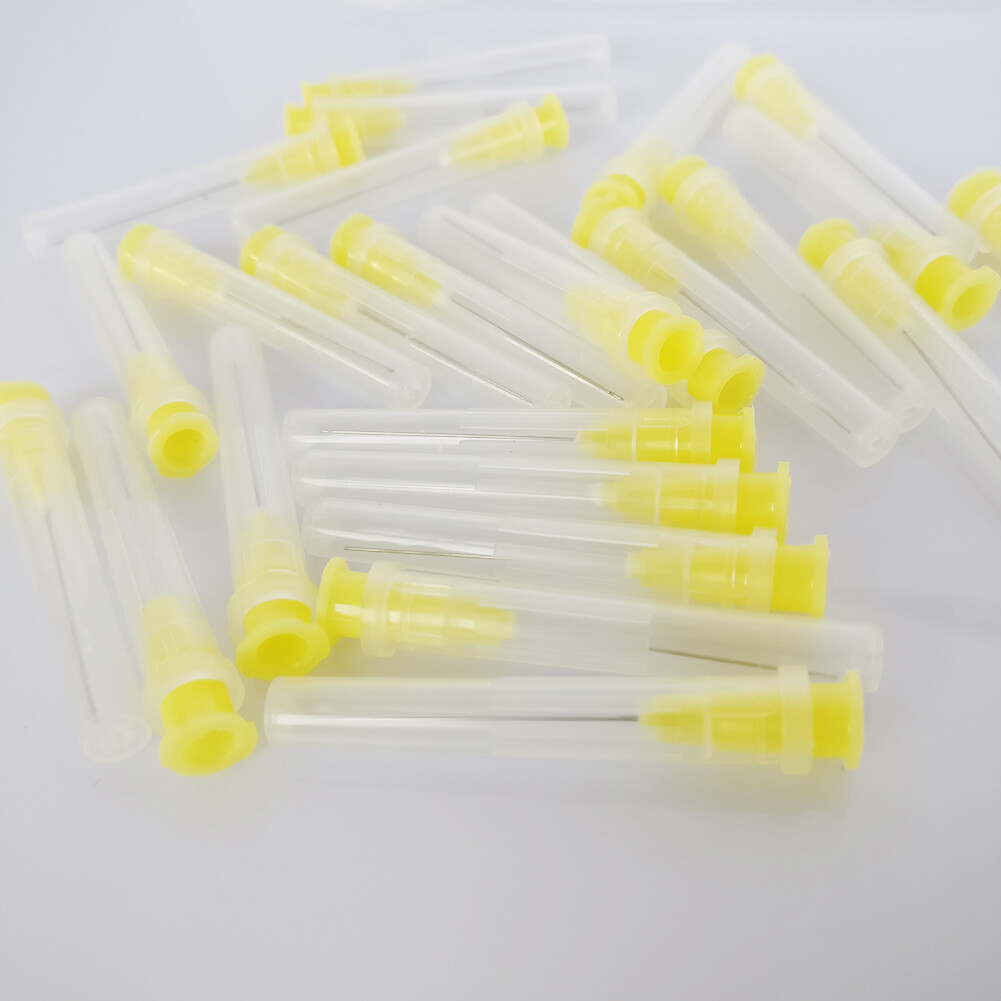 50Pcs Dental Endo Irrigation Needle Tips End-Closed Side Hole Syringes 23/27/30G