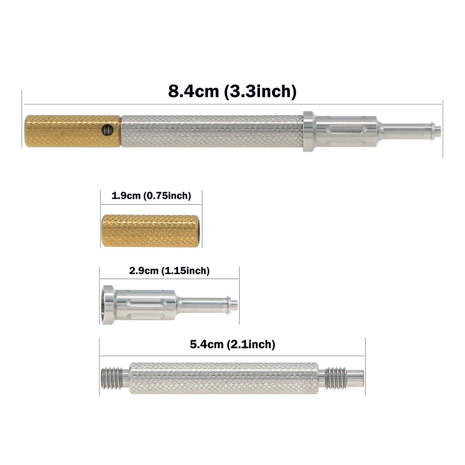 Dental Core Tool Ø3.5mm for BEGO, Zimmer, MIS, Cortex, Adin Attachment Abutments