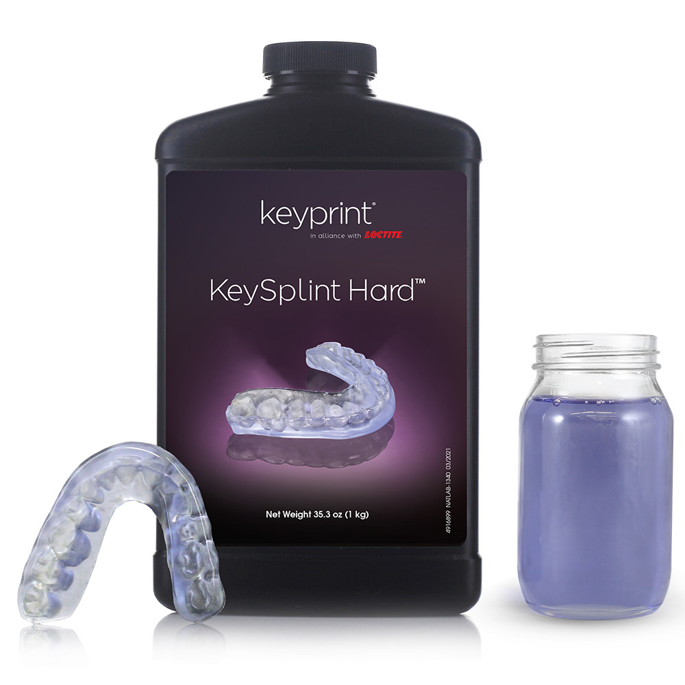 KeySplint Hard 1kg – Biocompatible, Abrasion Resistant, Easy to clean