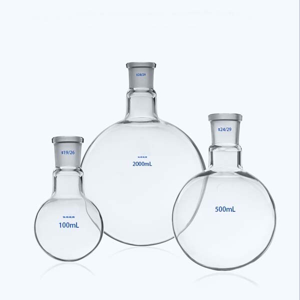 Round Bottom Evaporating Flask 5ml-1000ml Boiling Flasks with Standard Joints