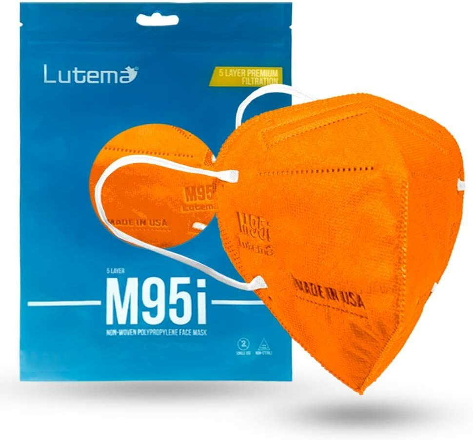 10 Pack! 5 Layer Protection KN95 / M95i Face Mask MADE IN USA Filtration 99%