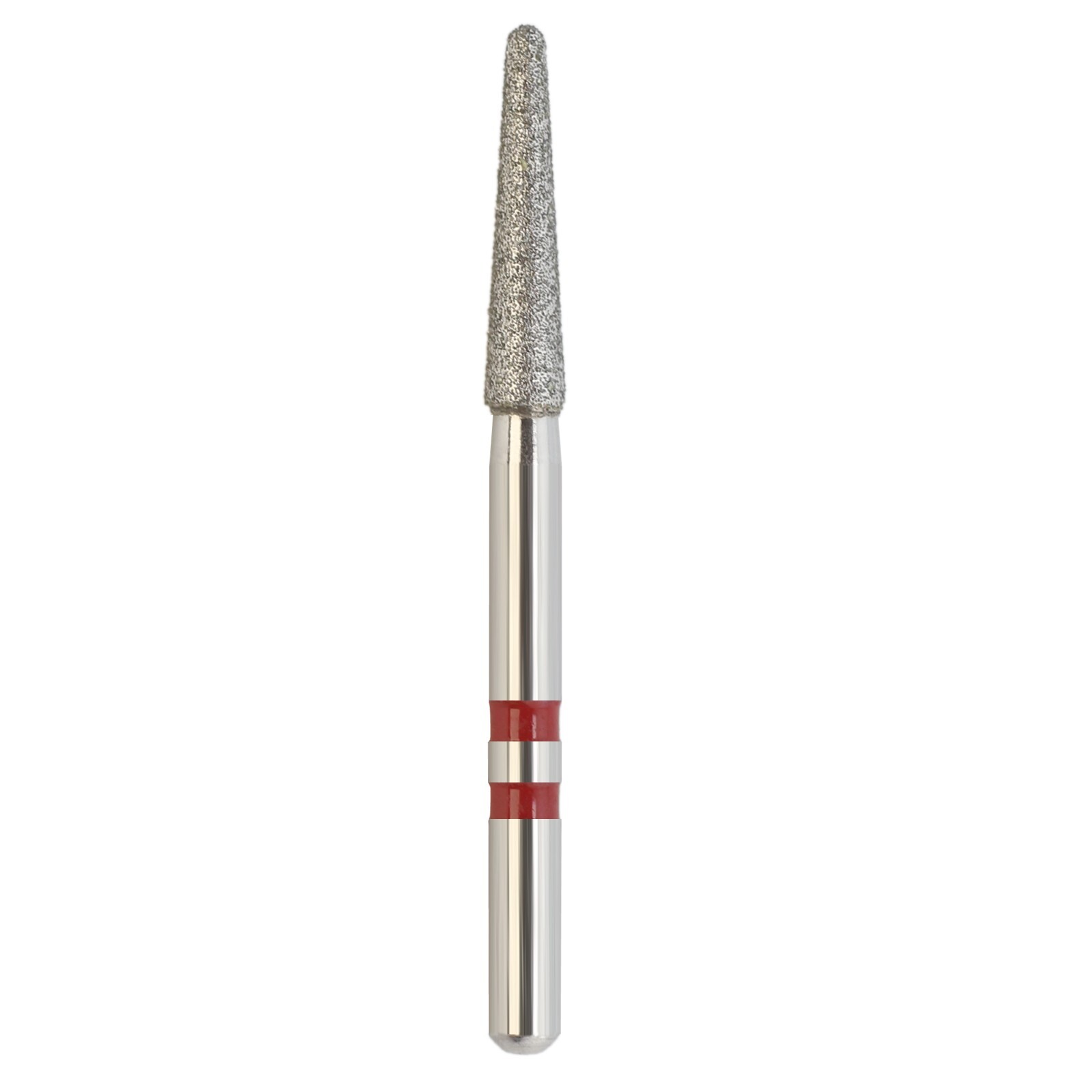 Diamond Bur Zirconia Cutting Friction Grip Round End Taper Fine Grit Z856/018F