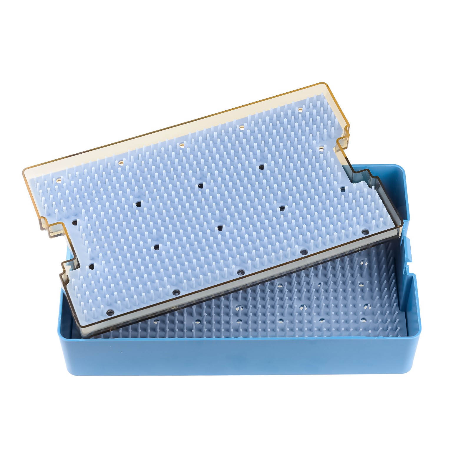Double-layer Large Autoclavable Sterilization Case Tray Disinfection Box USSTOCK