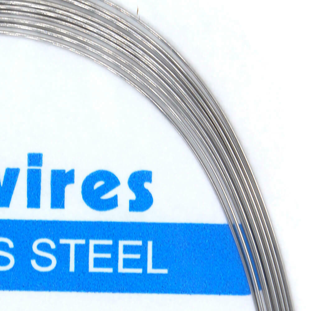 5-200packs Dental Orth Stainless Steel Round Arch Wire 016 Upper 10pcs/bag