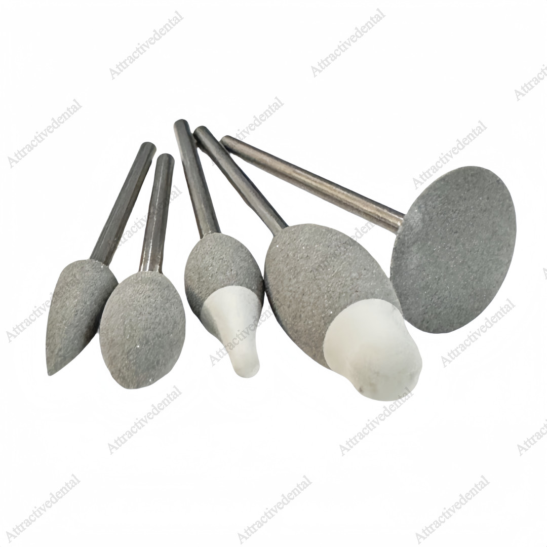Dental Zirconia Contouring Kit Pre-sintered Zirconia Shaping Burs Polisher Tool