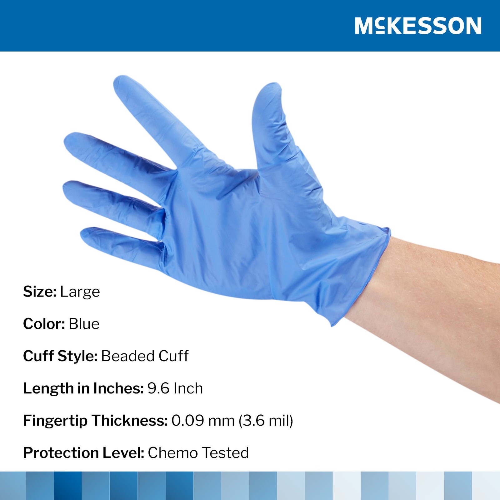 McKesson Confiderm Nitrile Exam Glove – 200 per Box