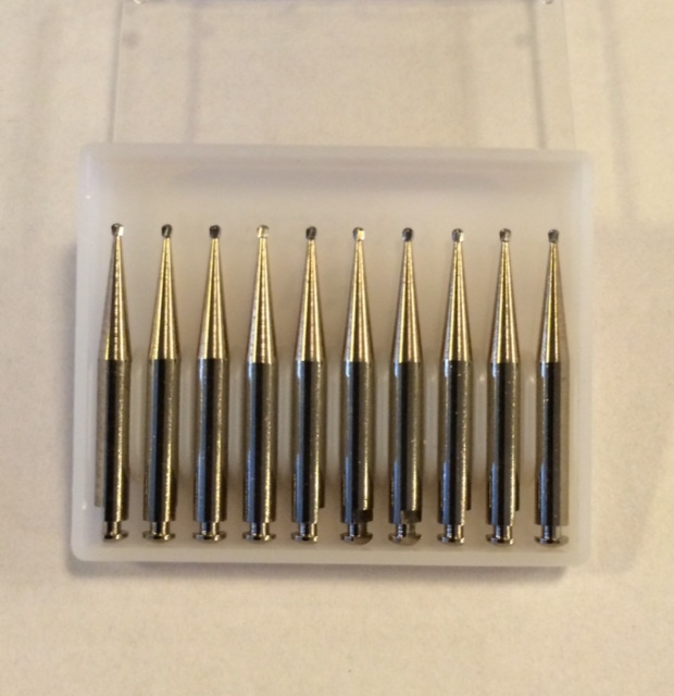 RA1 Premium Carbide Round RA Latch Bur 6 Blades 10pk