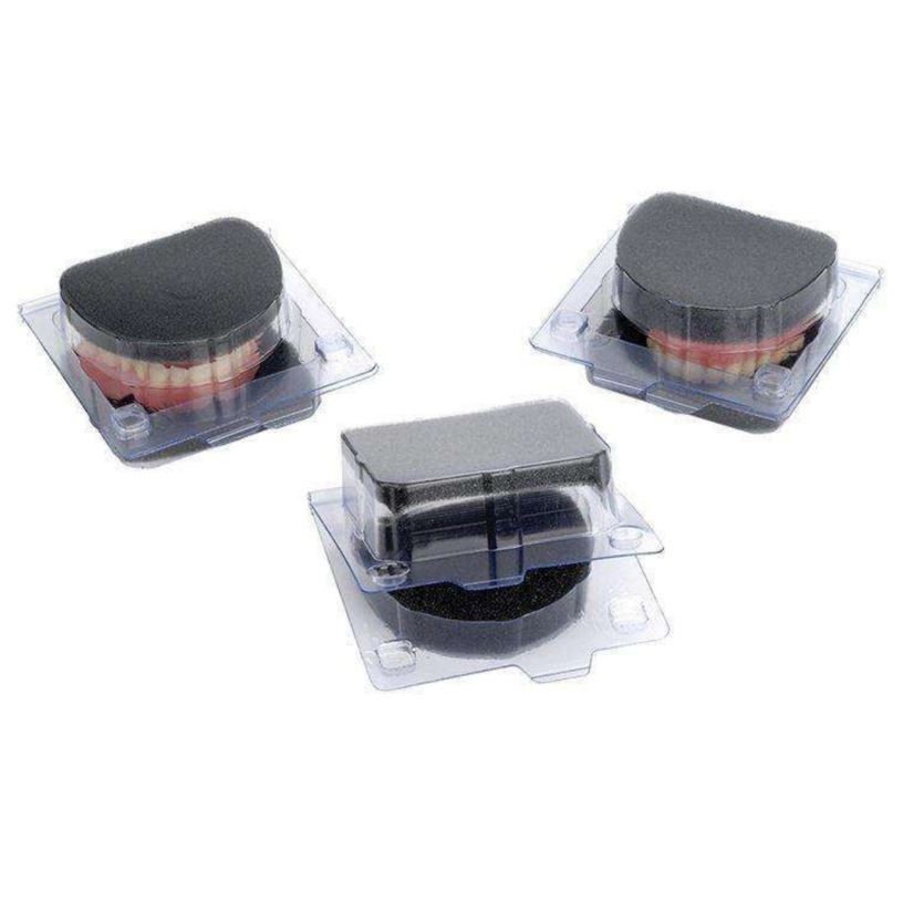 *100-Pieces* Keystone Model & Denture Clear Plastic Boxes Large 9091160