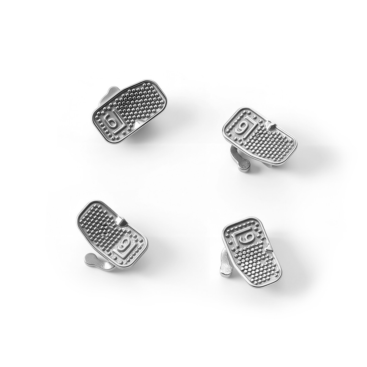 50 set Dental Orthodontic 1st Molar MBT 0.022 Buccal Tubes Bondable Monoblock