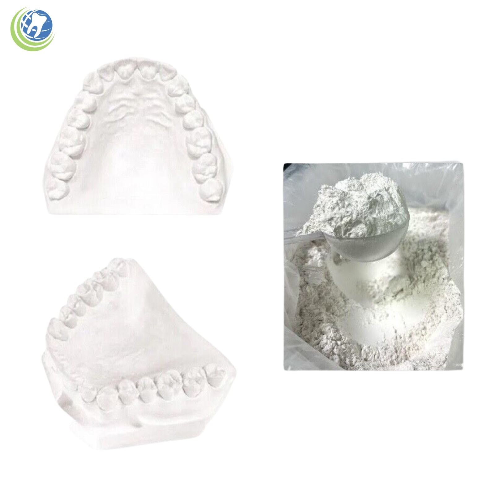 DENTAL LAB PLASTER CREAMY WHITE TYPE II REGULAR SET 3 Lbs.