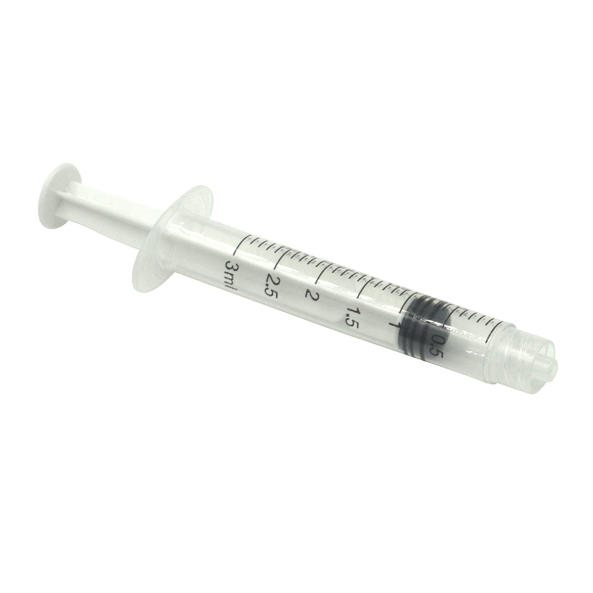 10x 3mL Disposable Syringe Luer Lock Tip Liquid Medical Plastic 3cc Sterile