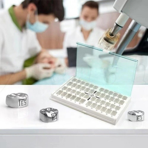 Dental Stainless Steel Primary Pediatric Pedo Molar Crowns Baby Kids Teeth Crown