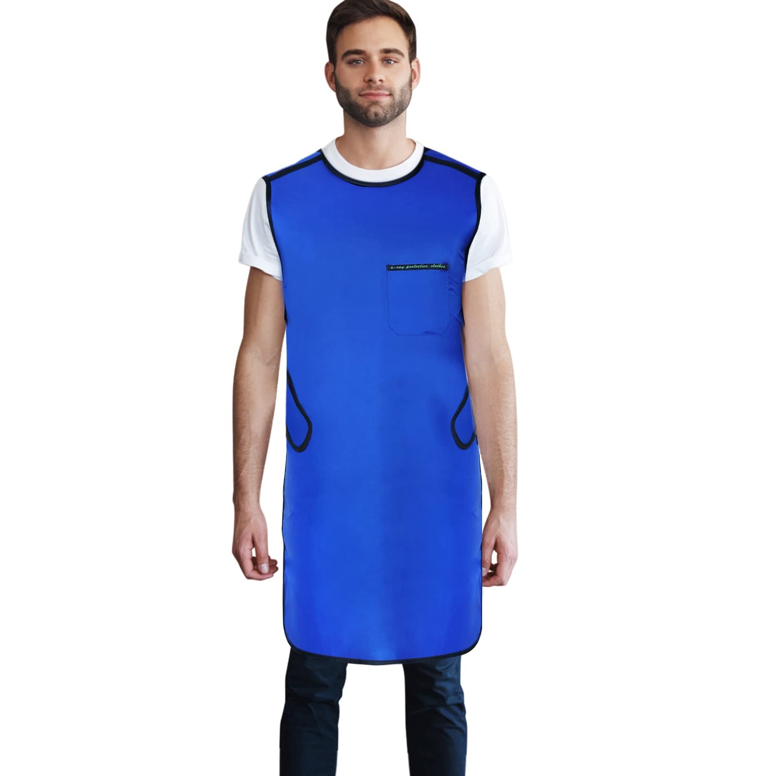 ANNWAH 0.35mmPb X-Ray Apron,Lightweight X-Ray Shield Apron for Adult,Dental Lead