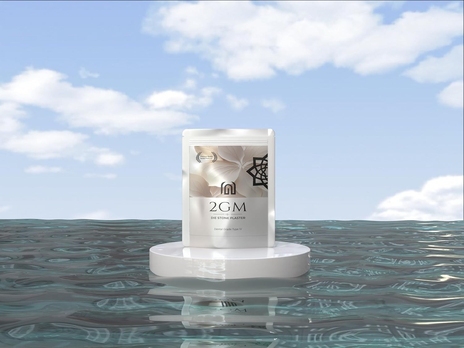 Dental Off White Stone Powder Type IV 1Kg for Casting Models and Labs