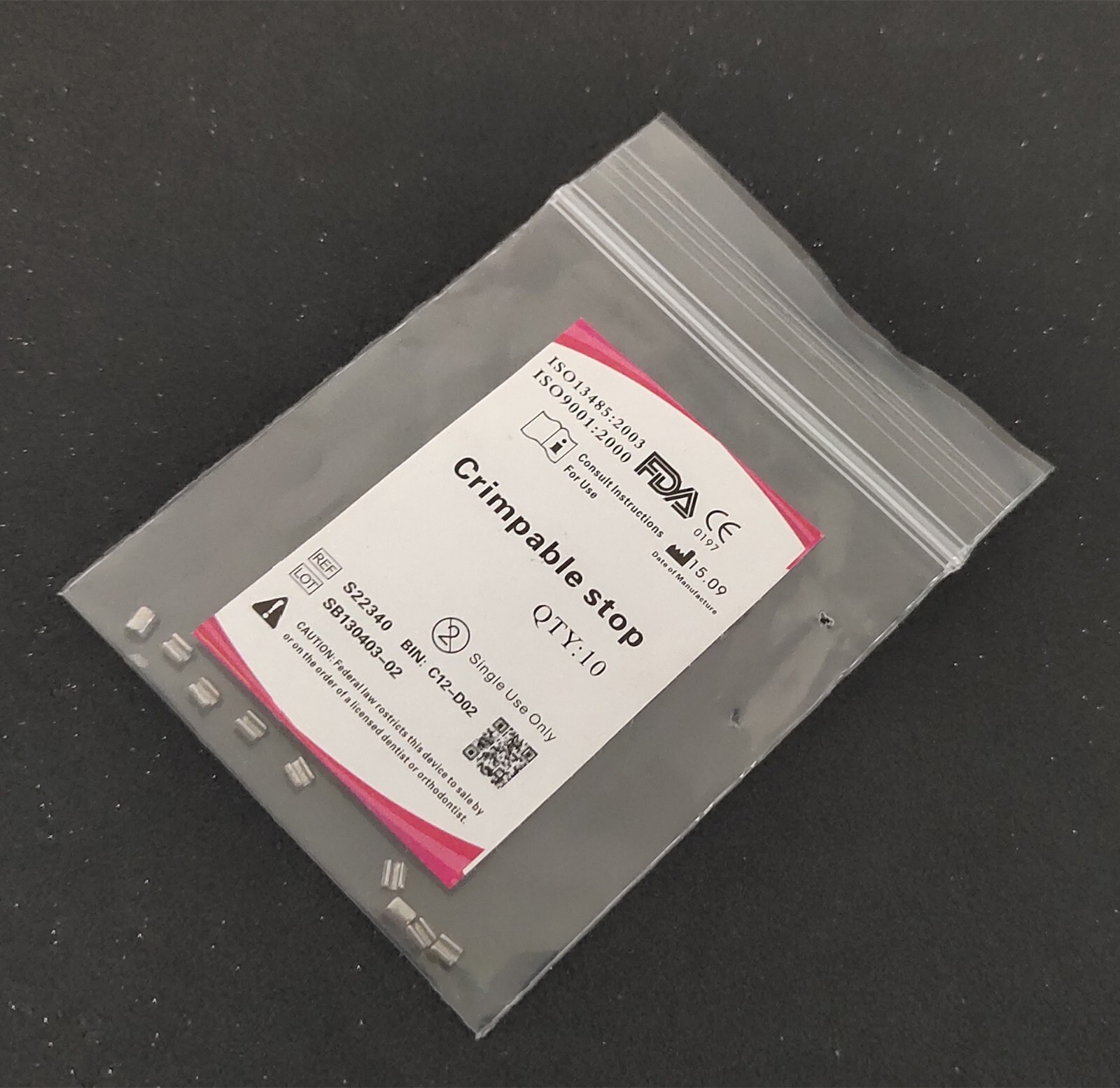 Crimpable Stop Hooks 10Pcs/bag Universal Dental Orthodontics Ortho Product