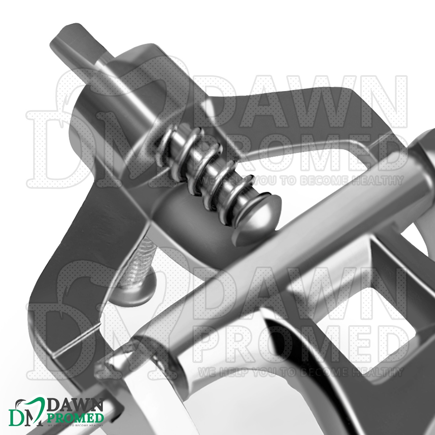 Dental Lab Articulator Chrome Plated Medium Low Arch Hinge Denture Instrument