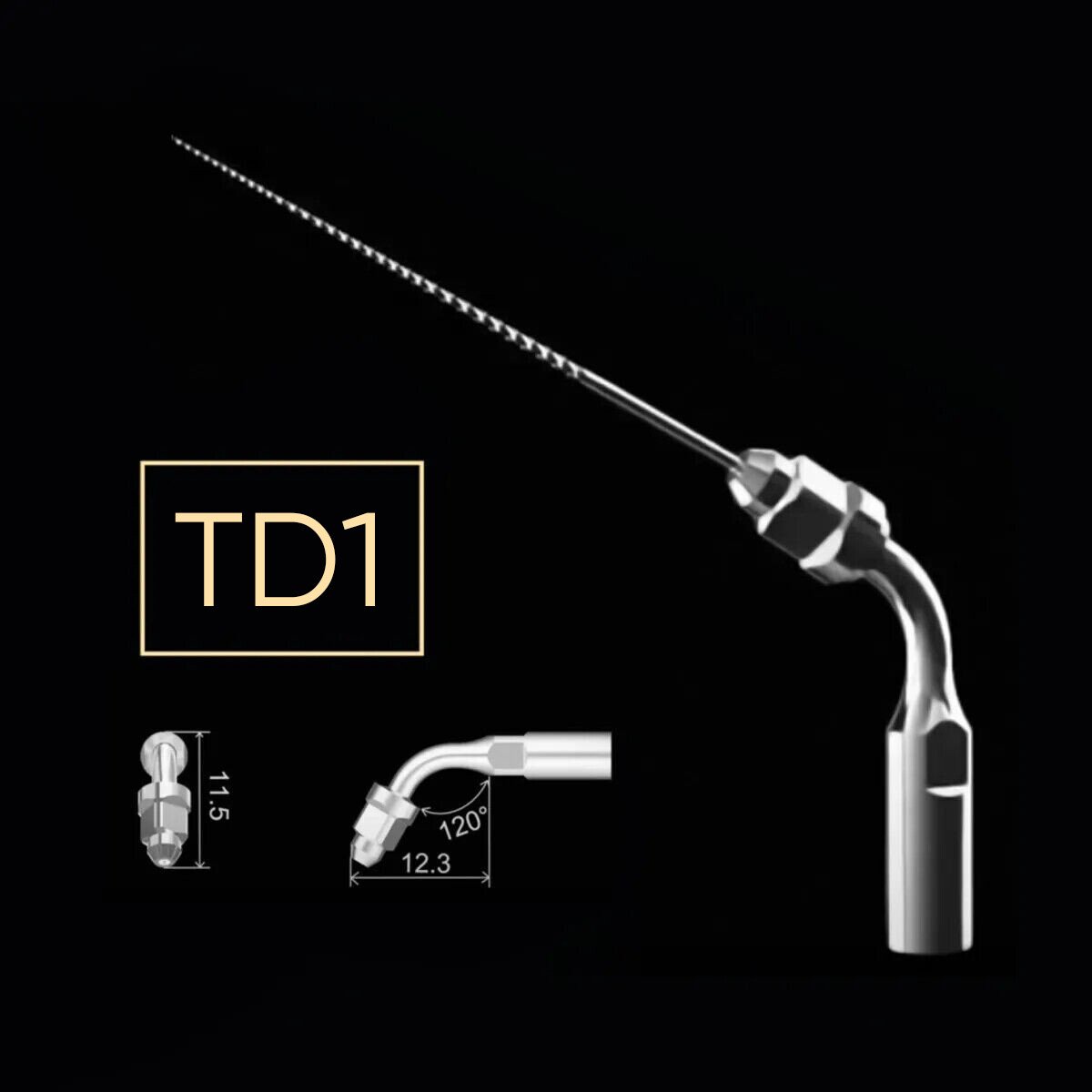 Woodpecker Dr Talal’s Endo Kit Endodontic Ultrasonic Scaler Tips Kit Set TD1-TD6