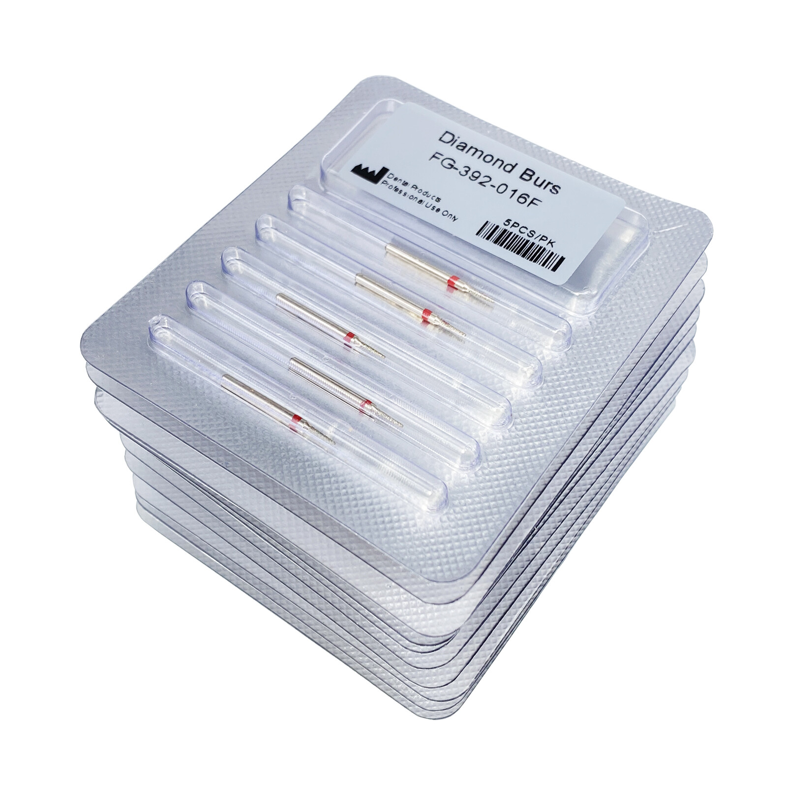 High Speed Diamond Dental Mosquito Bur Fine 392-016 5 Pcs/PK