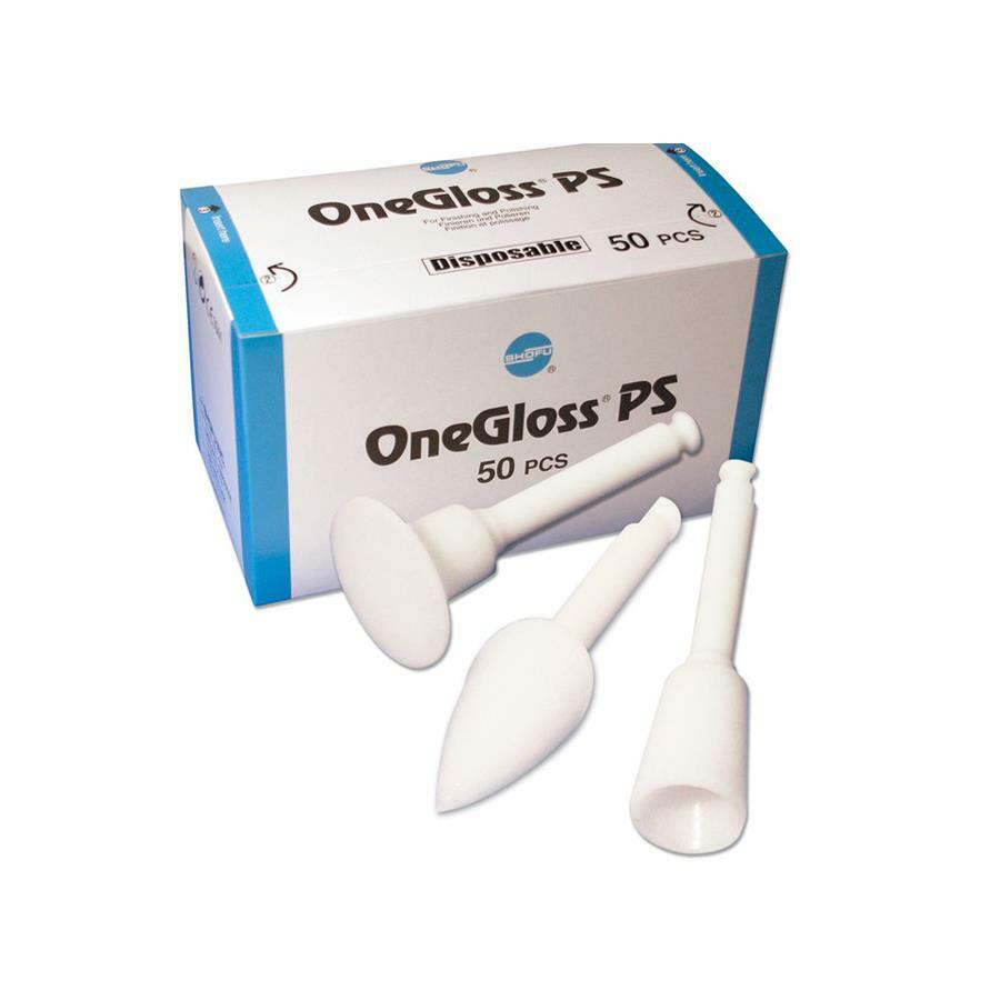 *50-Pieces* Shofu OneGloss PS Cup Disposable For Finishing & Polishing 0176