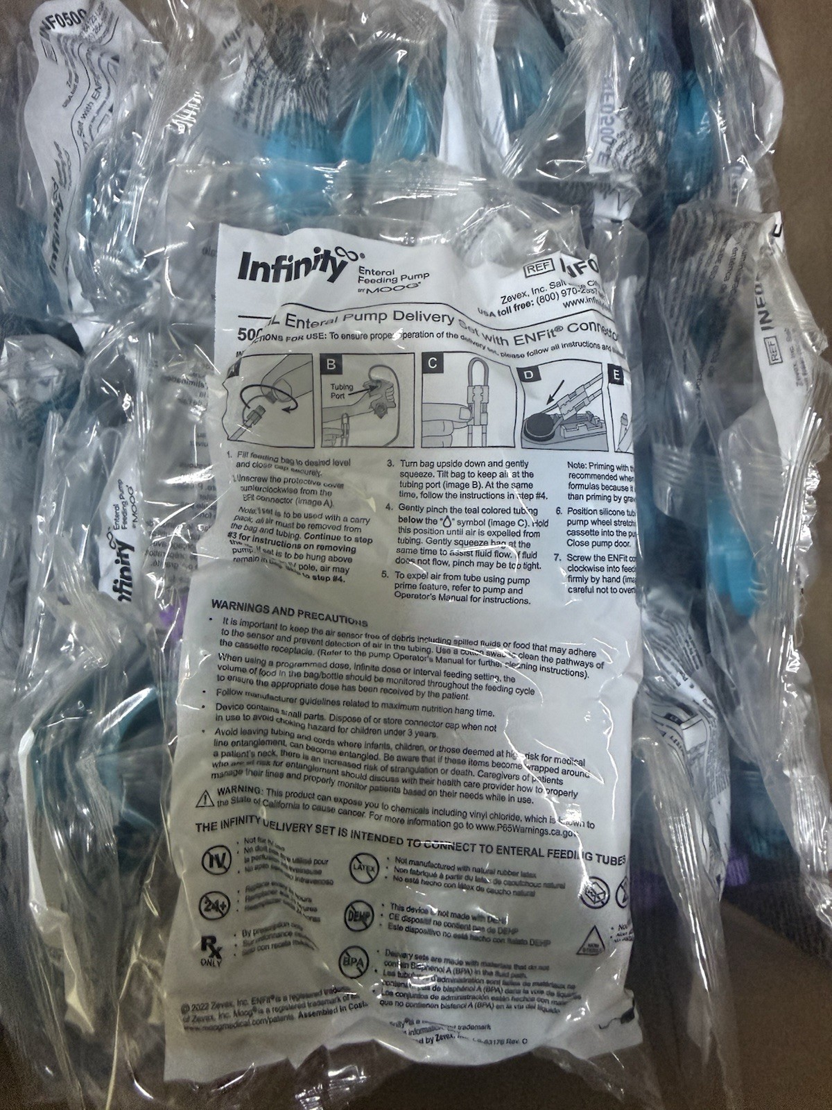 Infinity Feeding Bag 500 ML INF0500-E (30count)