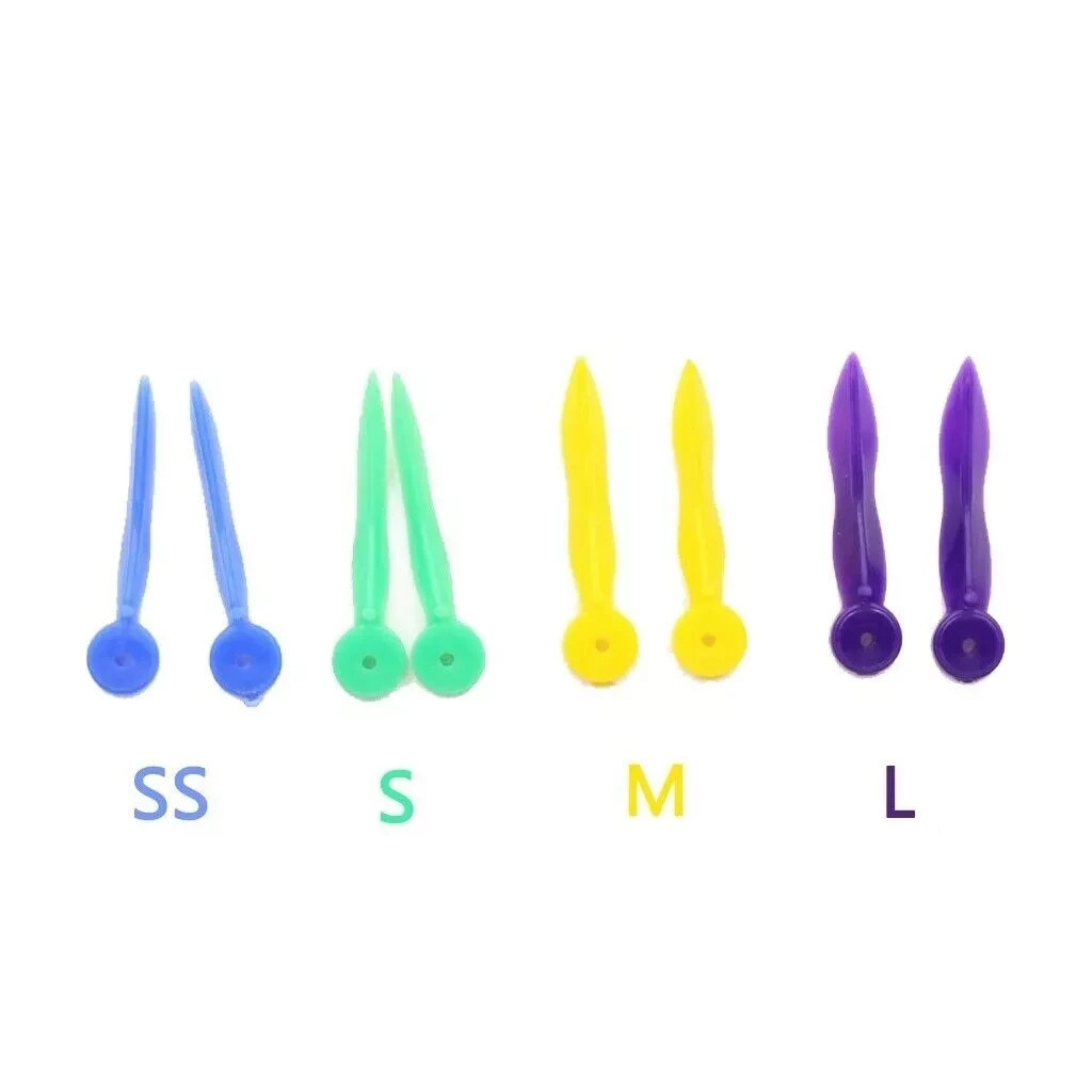 100 Pcs/Box Disposable Plastic Wave Shape Dental Wedges Teeth Wedge Tooth Gap