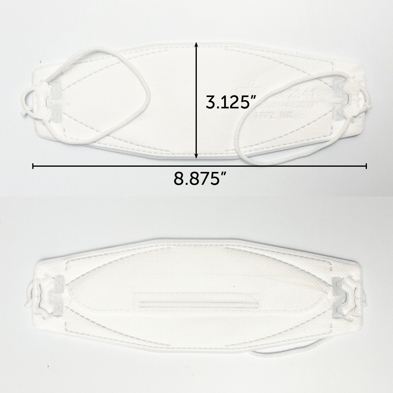 2 PCS KF94 WHITE Protective Face Mask Adult Size KFDA Certified Made In Korea
