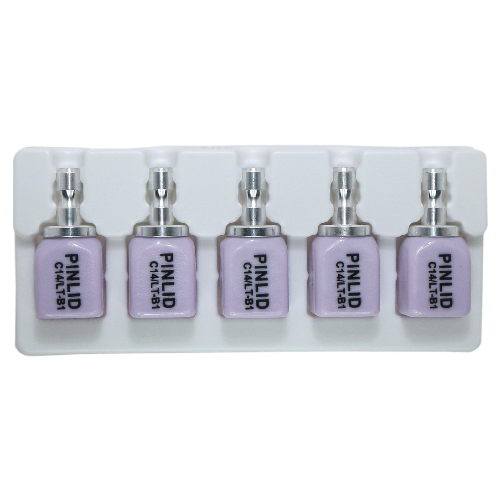 US LT C14 Dental Lithium Disilicate Blocks Glass Ceramic Emax for CEREC CAD/CAM