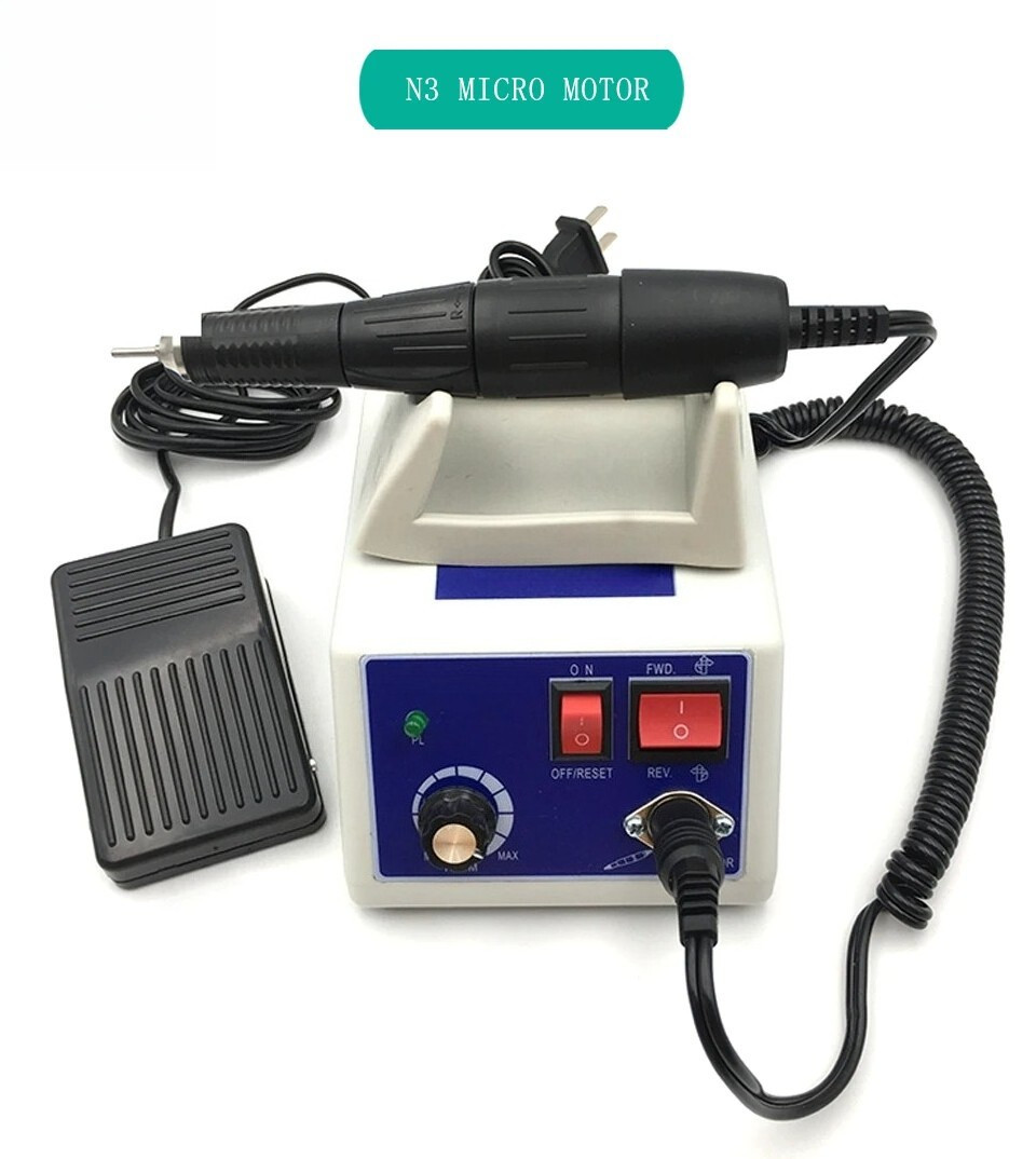 Dental 35000 RPM E Type Micro Motor Handpiece Dental Lab N3 Marathon Polisher