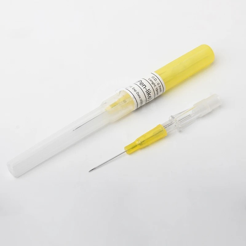 50pcs IV Cannula Pen Type Intravenous Injection Catheter 20G