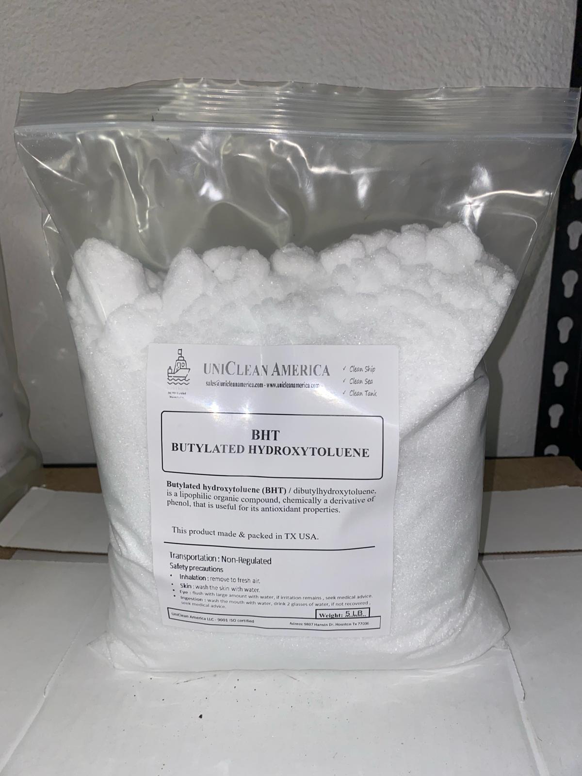 BHT – BUTYLATED HYDROXYTOLUENE – High Purity – for Industrial & Beauty Use