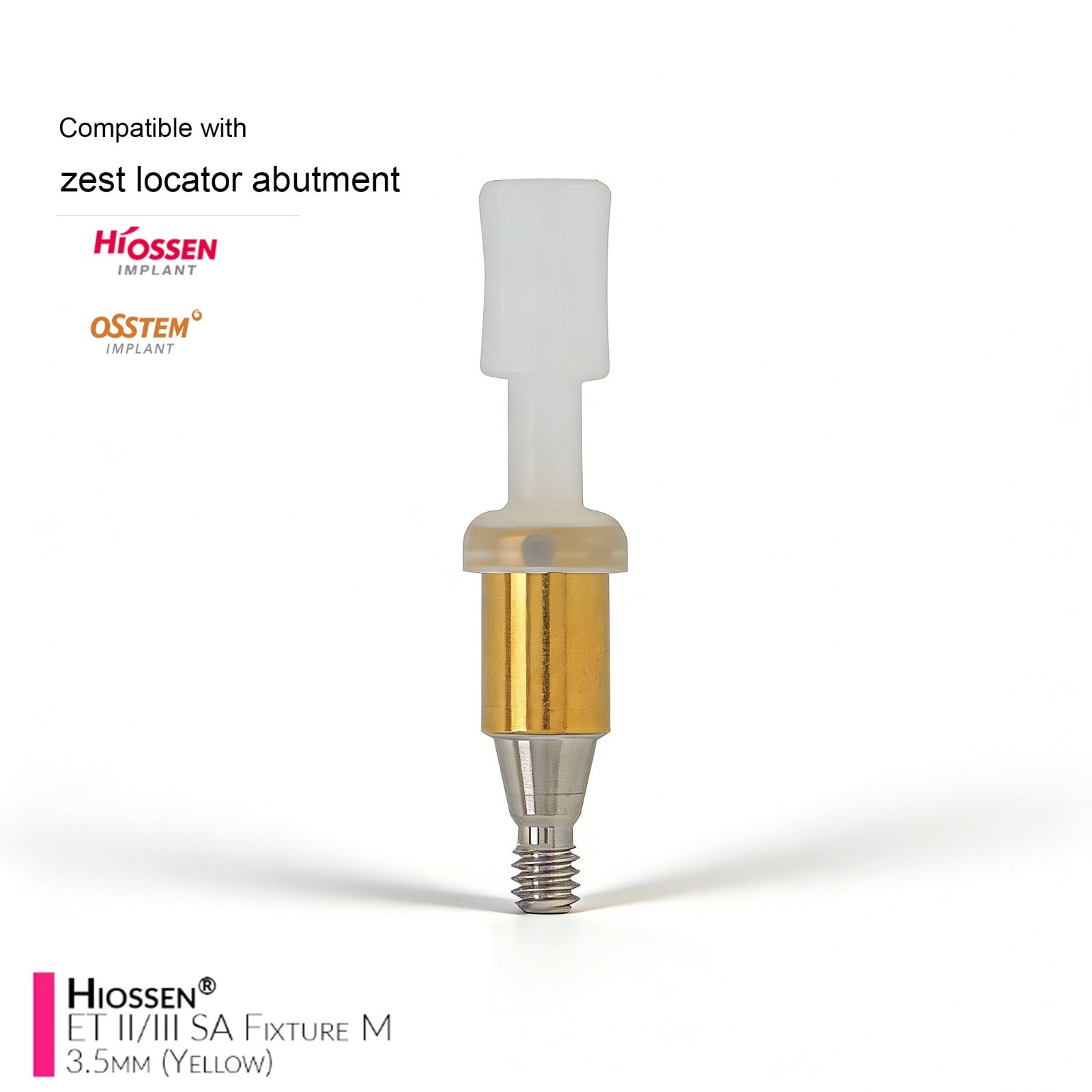 Dental Overdenture Locator Abutment Retention Cap Implant Inserts For Hiossen ET