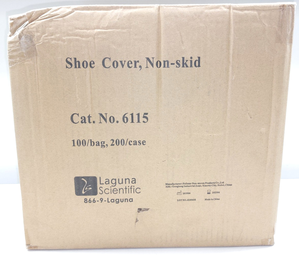 Disposable Shoe Covers, 200/Box (100 Pairs), Non-Slip, Durable, Indoor No.6115