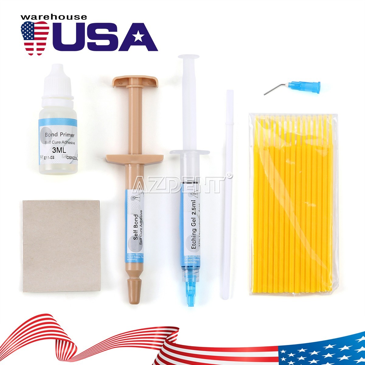 DENTEX Flowable Light Cure Composite Resin Medium Flow/Adhesive Light Cure