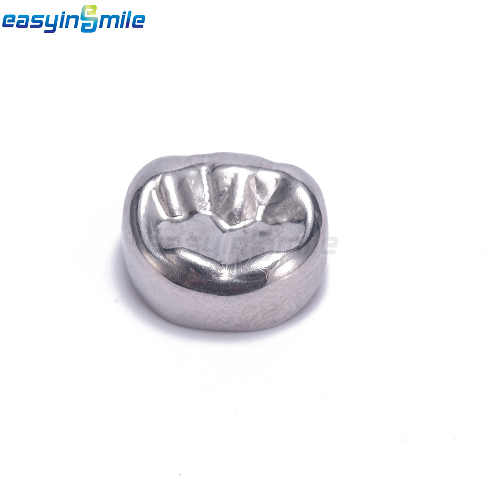 Dental Kids Crown Primary Molar Pediatric Stainless Steel Crown EASYINSMILE 5Pcs