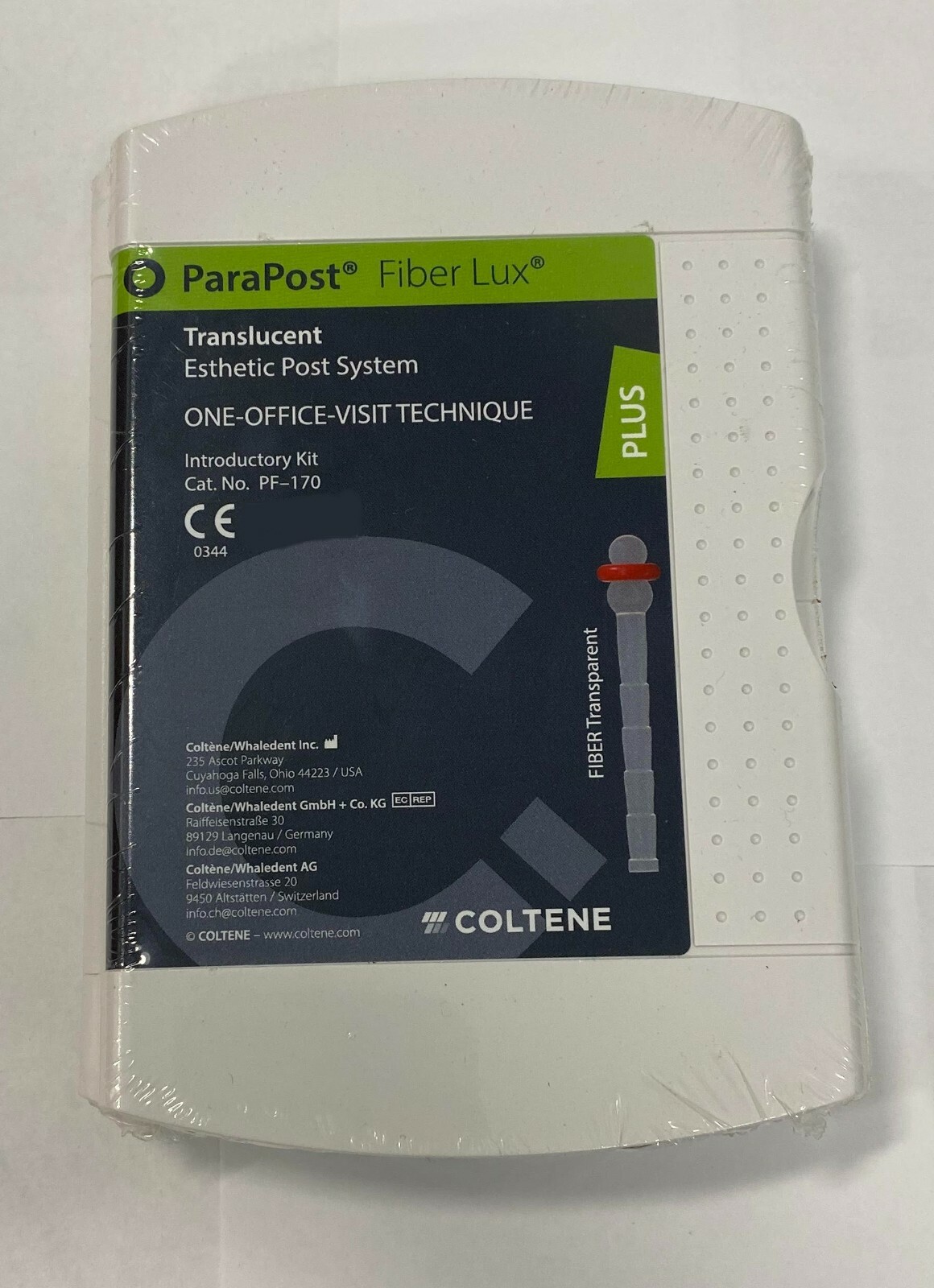 *1-Pack* Coltene ParaPost Fiber Lux Translucent Esthetic Post System Kit PF-170