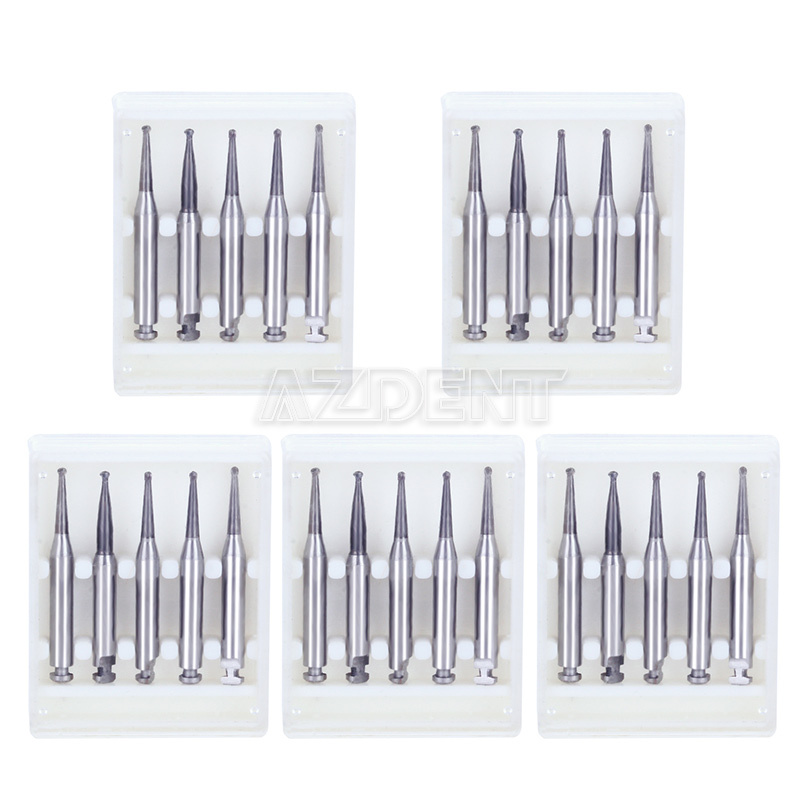 Dental Tungsten Steel Carbide Burs RA 1-8 for Contra Angle Low Speed Handpiece