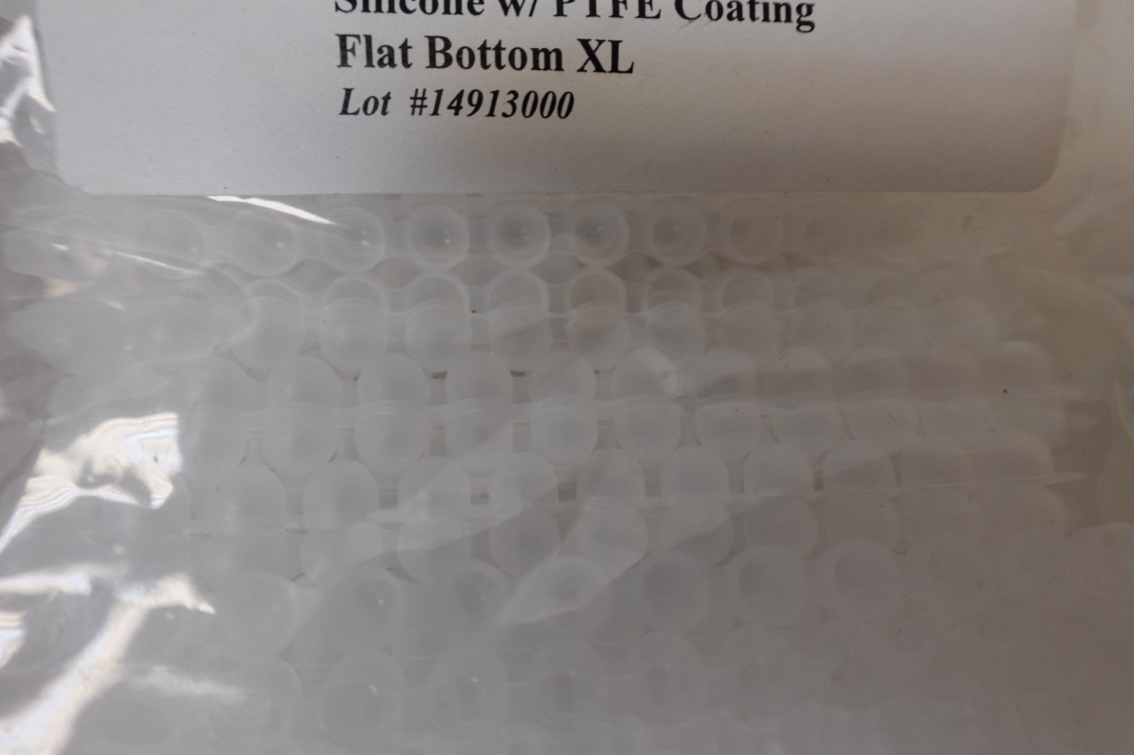 Lot of 5 – Arctic White ArctiSeal 96 Well Round Silicone Seal PTFE AWSM-1002RAM