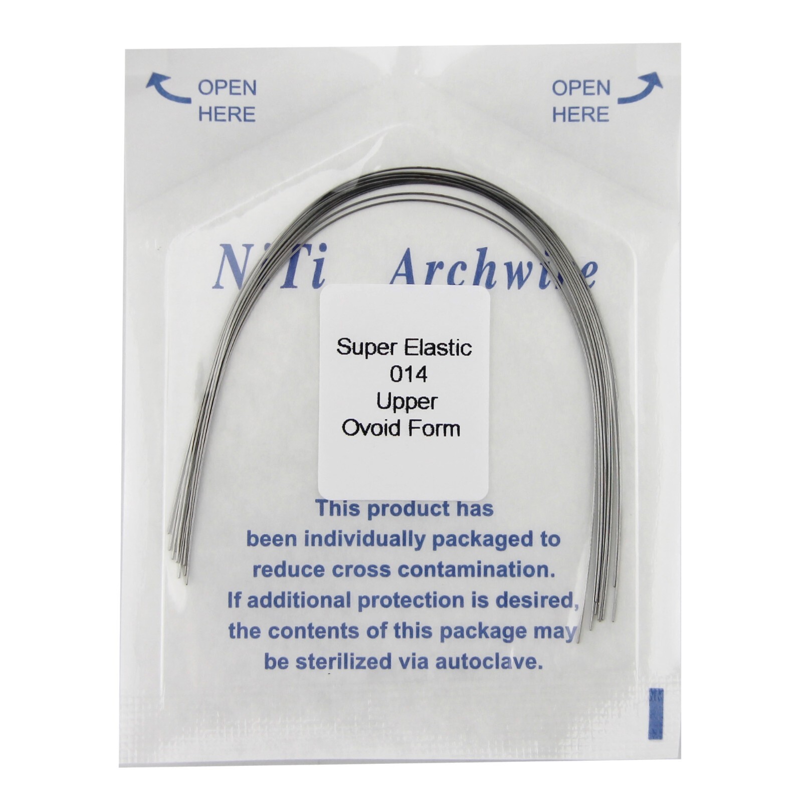 Dental Orthodontic Niti Arch Wire Elastic Rectangular Round Arcos de Ortodoncia