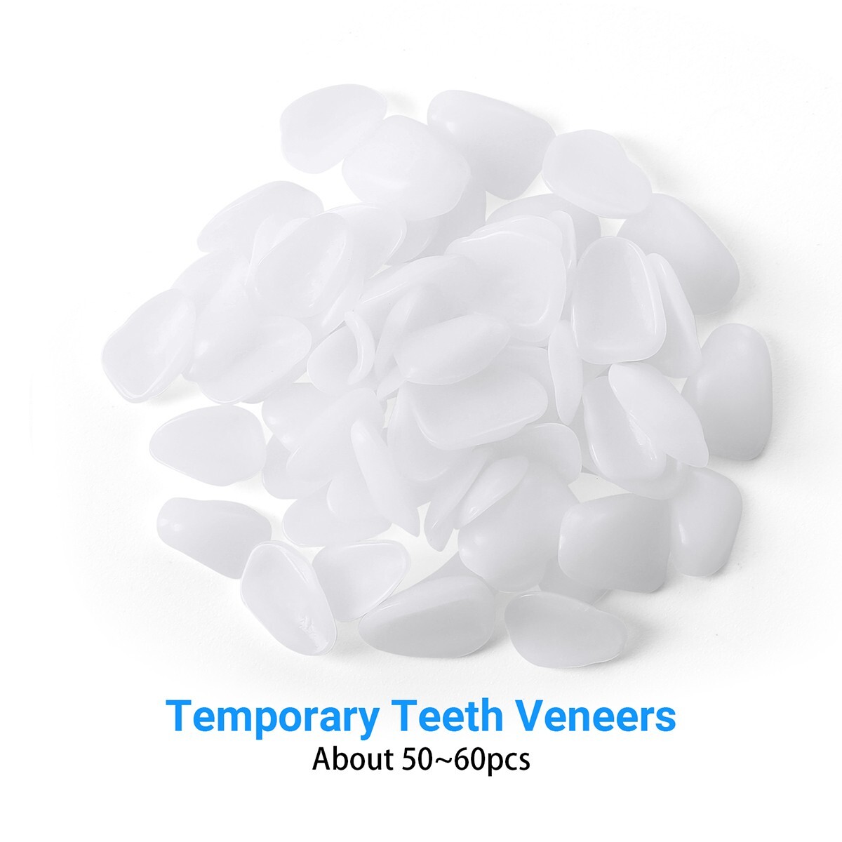 100 Pieces Dental Resin Teeth Temporary Crown Tooth Veneers Whitening Set A1 A2