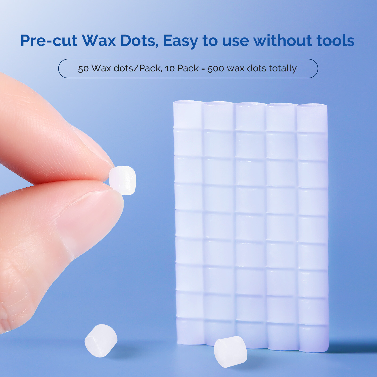 10 Packs Dental Orthodontic Wax for Bracket Brace