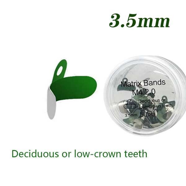 Dental Matrix Bands M4 2.0 With PTFE Coat Non-Stick Elastic Sectional Contoured
